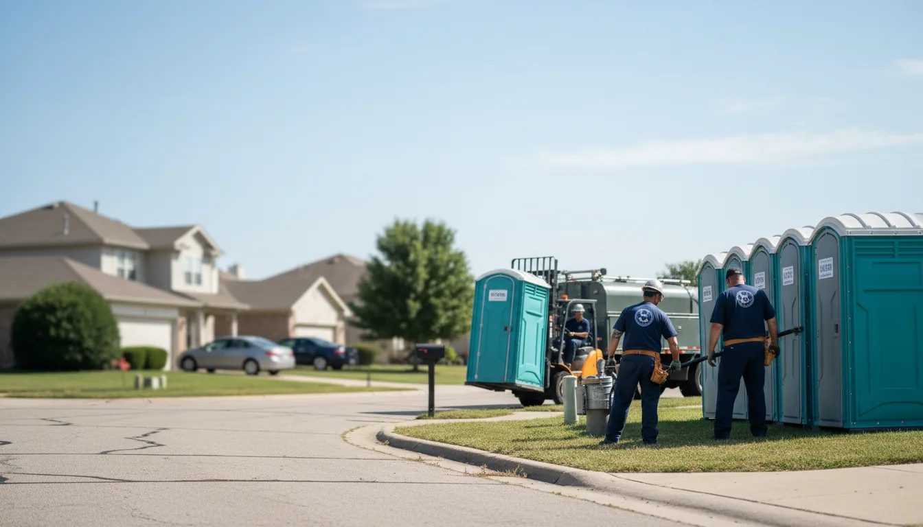 Porta Potty Rental in Harrison Township, MI near me